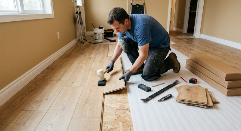 Laminate Floor Installation in Redmond, WA