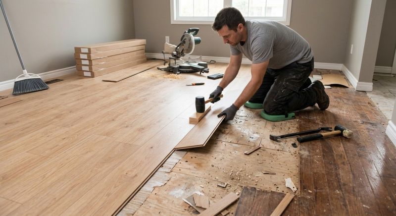 Laminate Floor Replacement in Redmond, WA