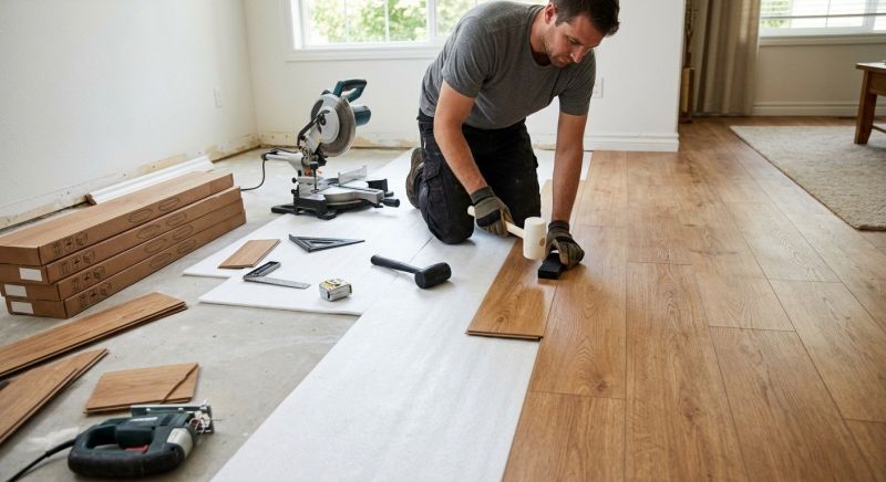 Laminate Flooring Replacement in Bellevue, WA