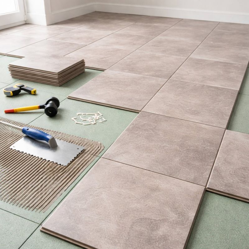 Laminate Tile Installation in Bellevue, WA