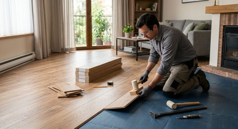 Laminate Wood Installation in Bellevue, WA