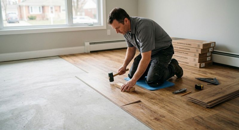 Linoleum Floor Installation in Bainbridge Island, WA