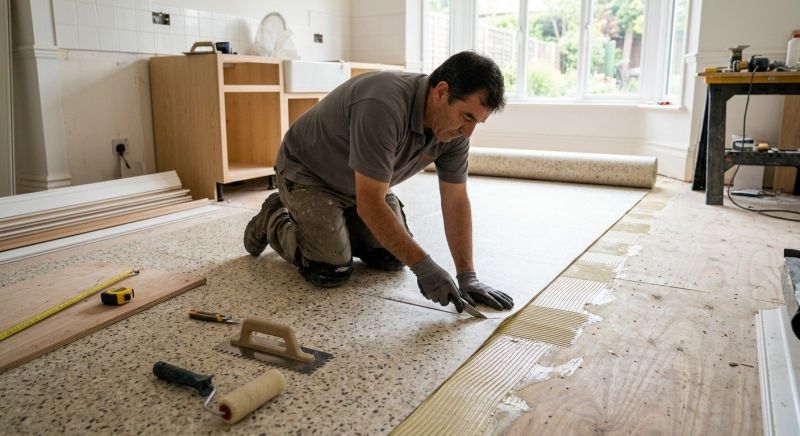 Linoleum Floor Installation in Kirkland, WA