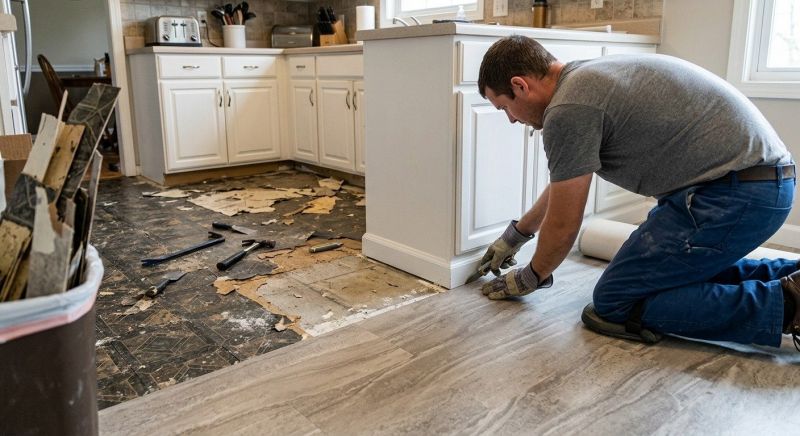 Linoleum Floor Installation in Bellevue, WA