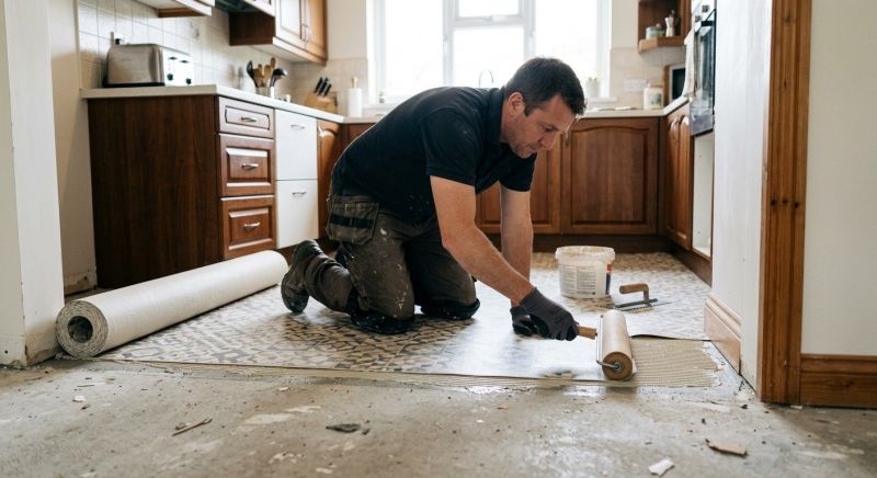 Linoleum Floor Installation in Milton, WA