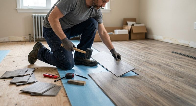 Linoleum Floor Installation in North Bend, WA