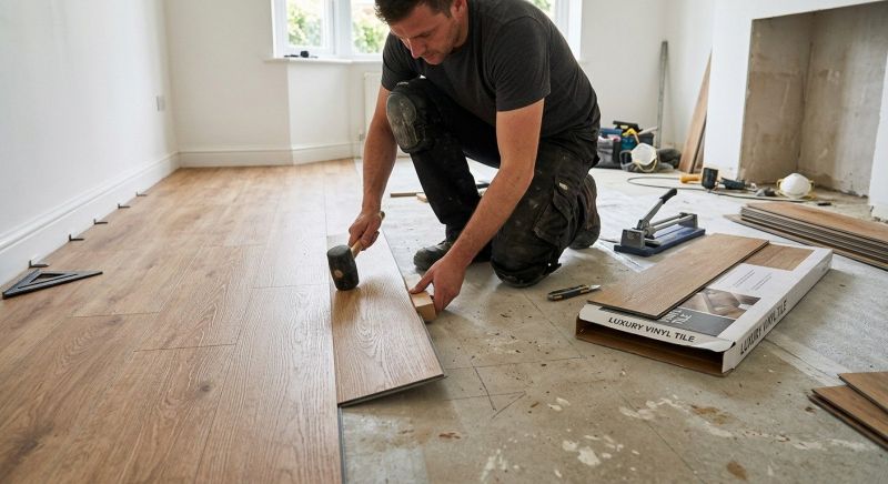 Luxury Vinyl Tile Installation in Mercer Island, WA