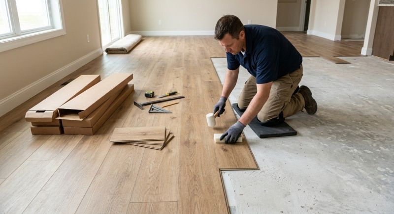 Luxury Vinyl Tile Installation in Milton, WA