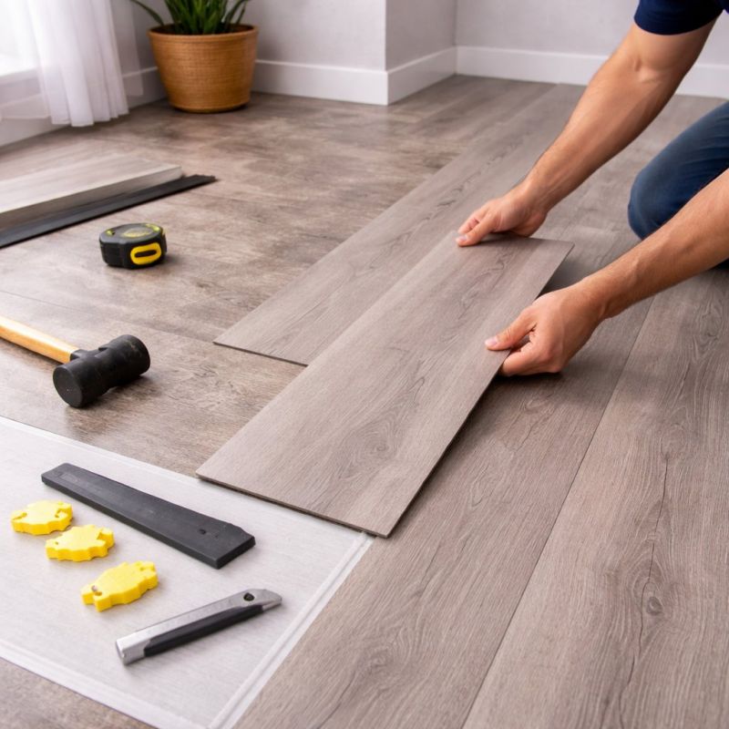 Luxury Vinyl Tile Installation in Olalla, WA