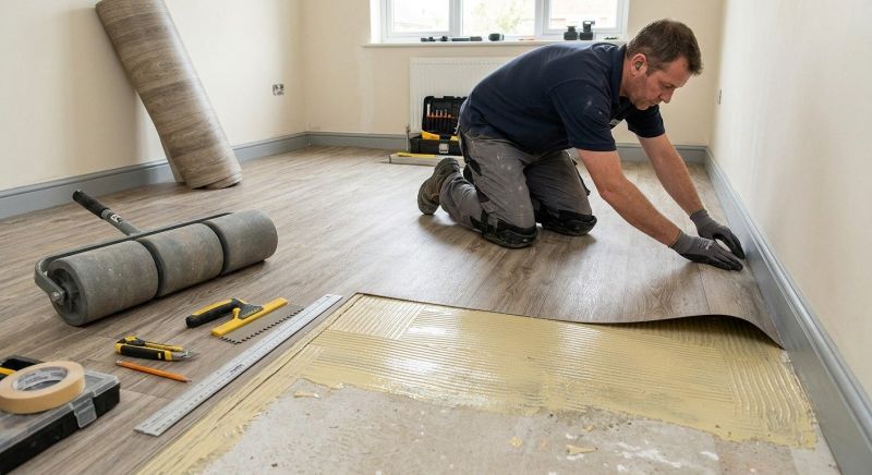 Sheet Flooring Installation in North Bend, WA