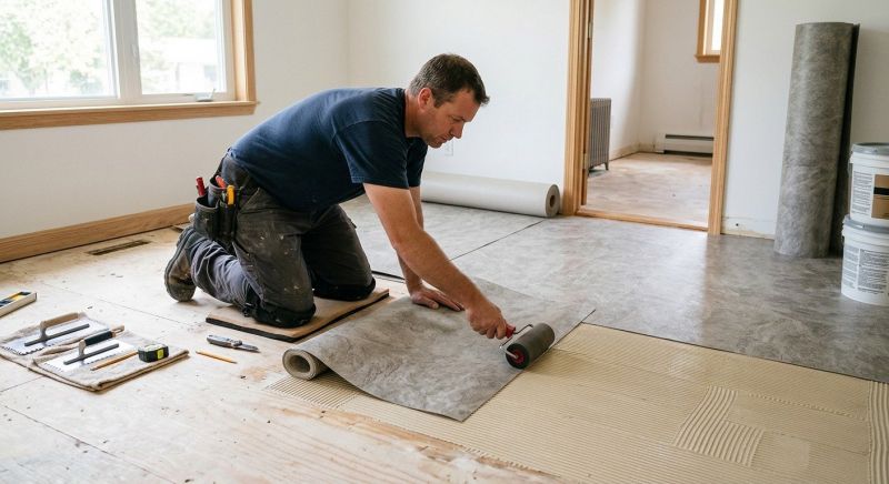 Sheet Vinyl Installation in Bellevue, WA