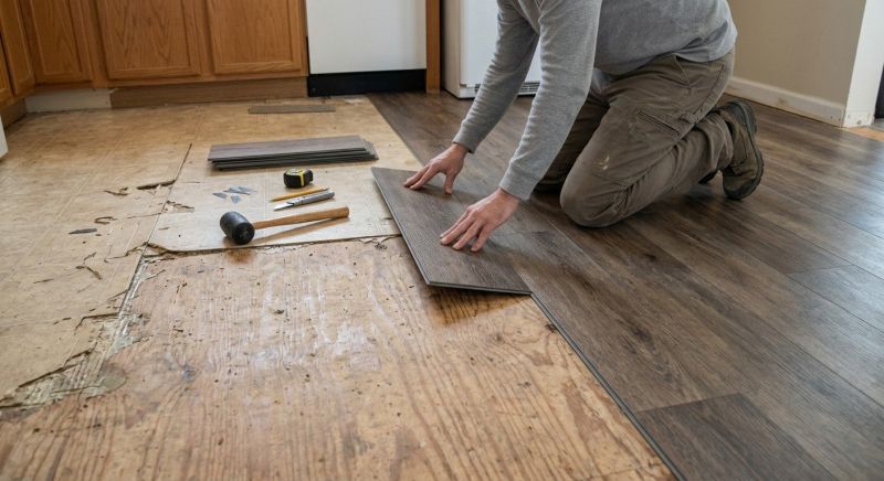 Vinyl Flooring Installation in Renton, WA