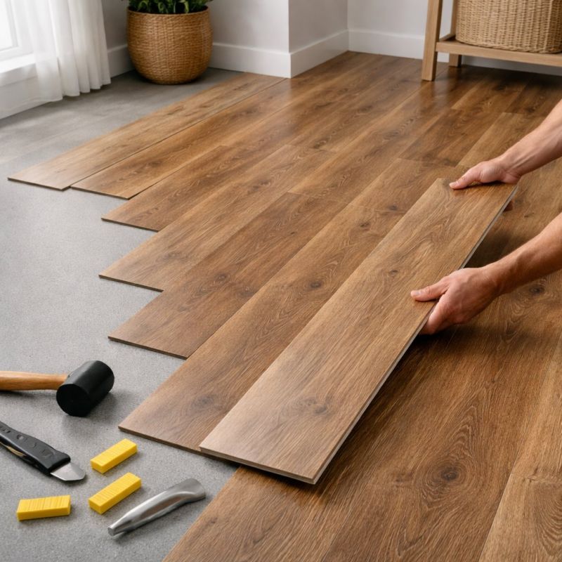 Vinyl Plank Floor Installation in Bellevue, WA