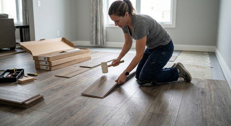 Vinyl Plank Floor Installation in Bellevue, WA