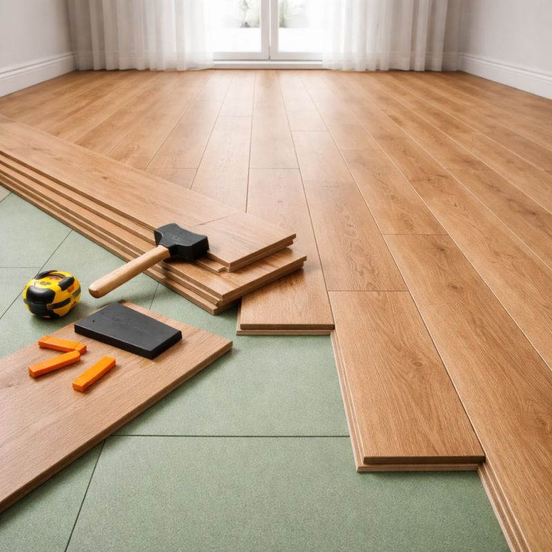 Wood Laminate Installation in Bellevue, WA